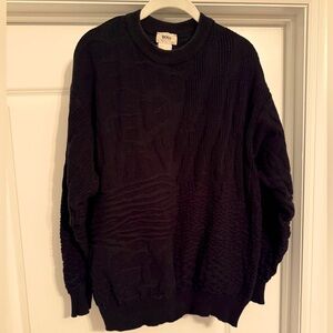 Hugo Boss Wool Mohair Ski Lodge Mens Thick Sweater Size L